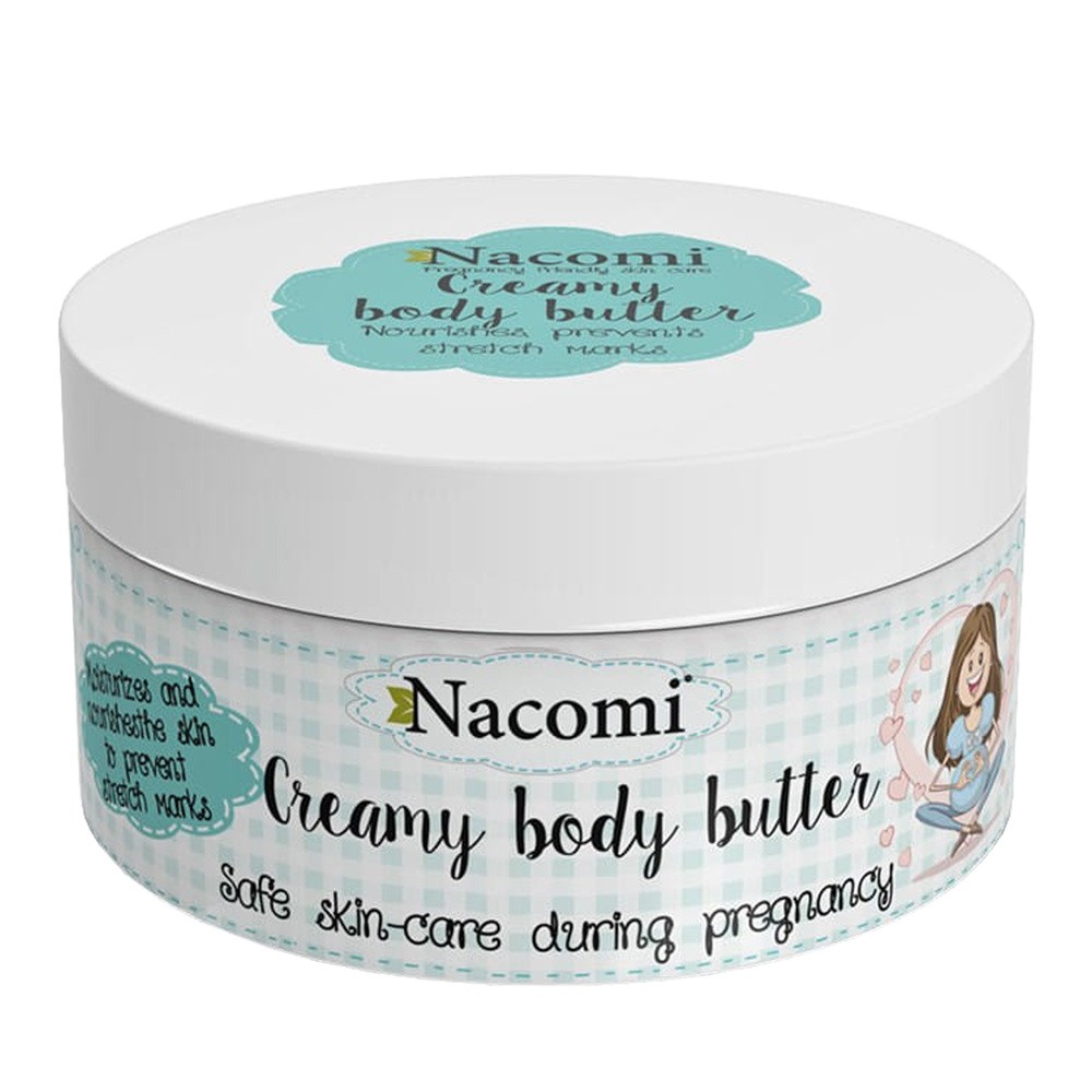 Nacomi Masło do ciała - Pregnant Care Creamy Body Butter Masło do ciała - Pregnant Care Creamy Body Butter