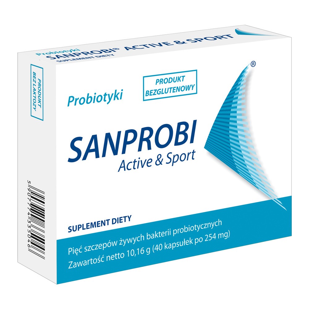 Sanprobi Active & Sport 40 Kapsułek