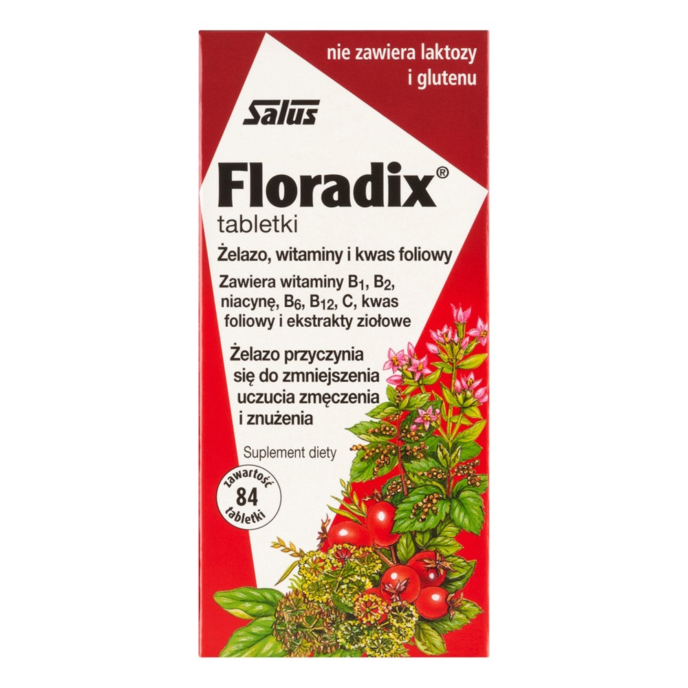 Salus FLORADIX 84 tabletki 3031321
