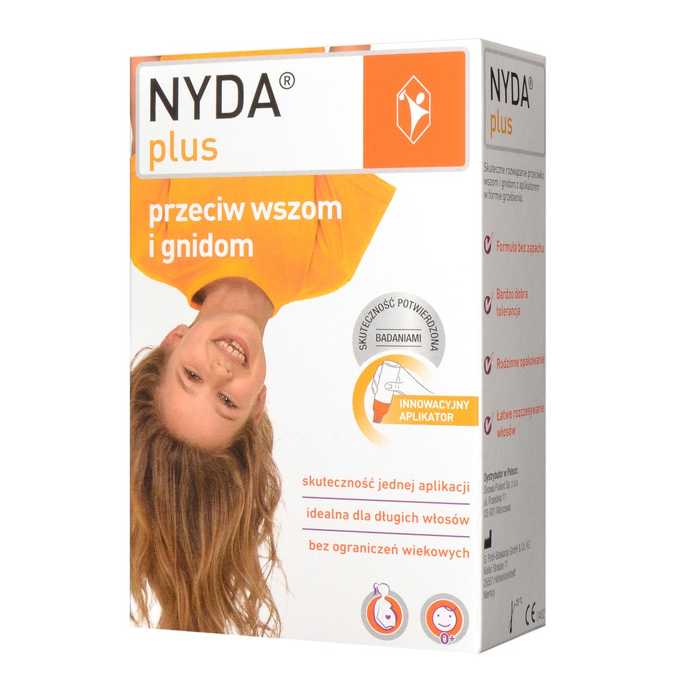 SIROSCAN SP. Z O.O. Nyda Plus płyn w aerozolu likwiduje wszy głowowe i gnidy 100 ml 9079304