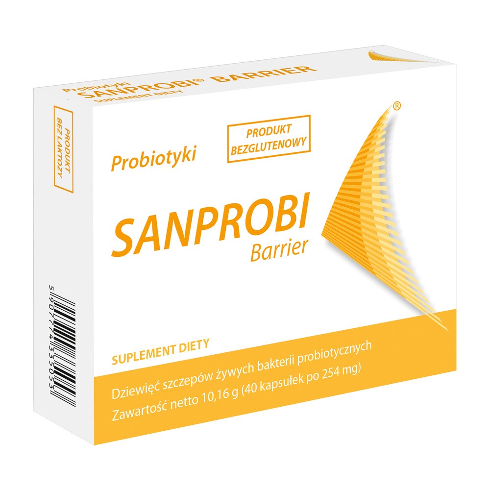 SANUM POLSKA SP. Z O.O. Sanprobi Barrier 40 Kapsułek