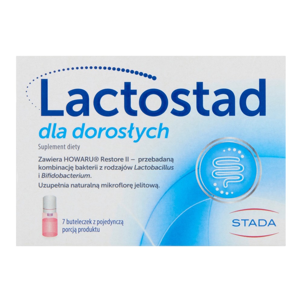 STADA Poland Sp.z o.o. Lactostad Dla Dorosłych - 7 Amp. X 7 ml