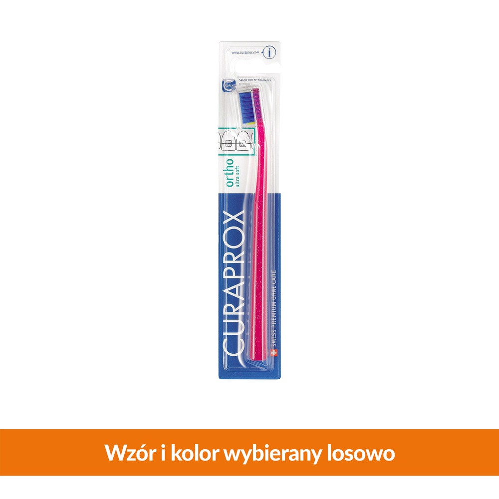 Curaden CURADEN POLSKA SP Z O.O ORTHO ULTRA SOFT CS 5460 Szczoteczka do zębów 1 szt 9072727