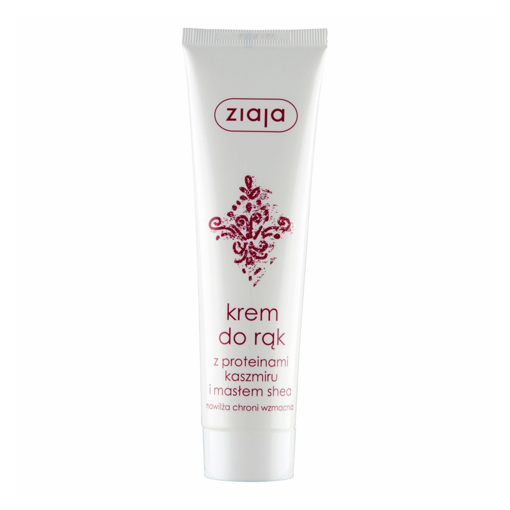Ziaja Krem do rąk z masłem shea i proteinami kaszmiru 100ml