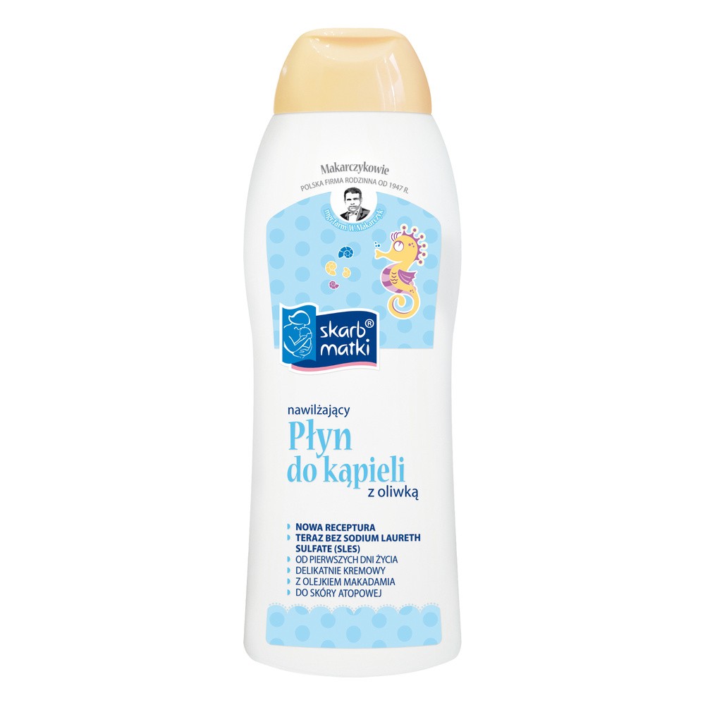 Mackar Płyn do kąpieli nawilżający, 400 ml