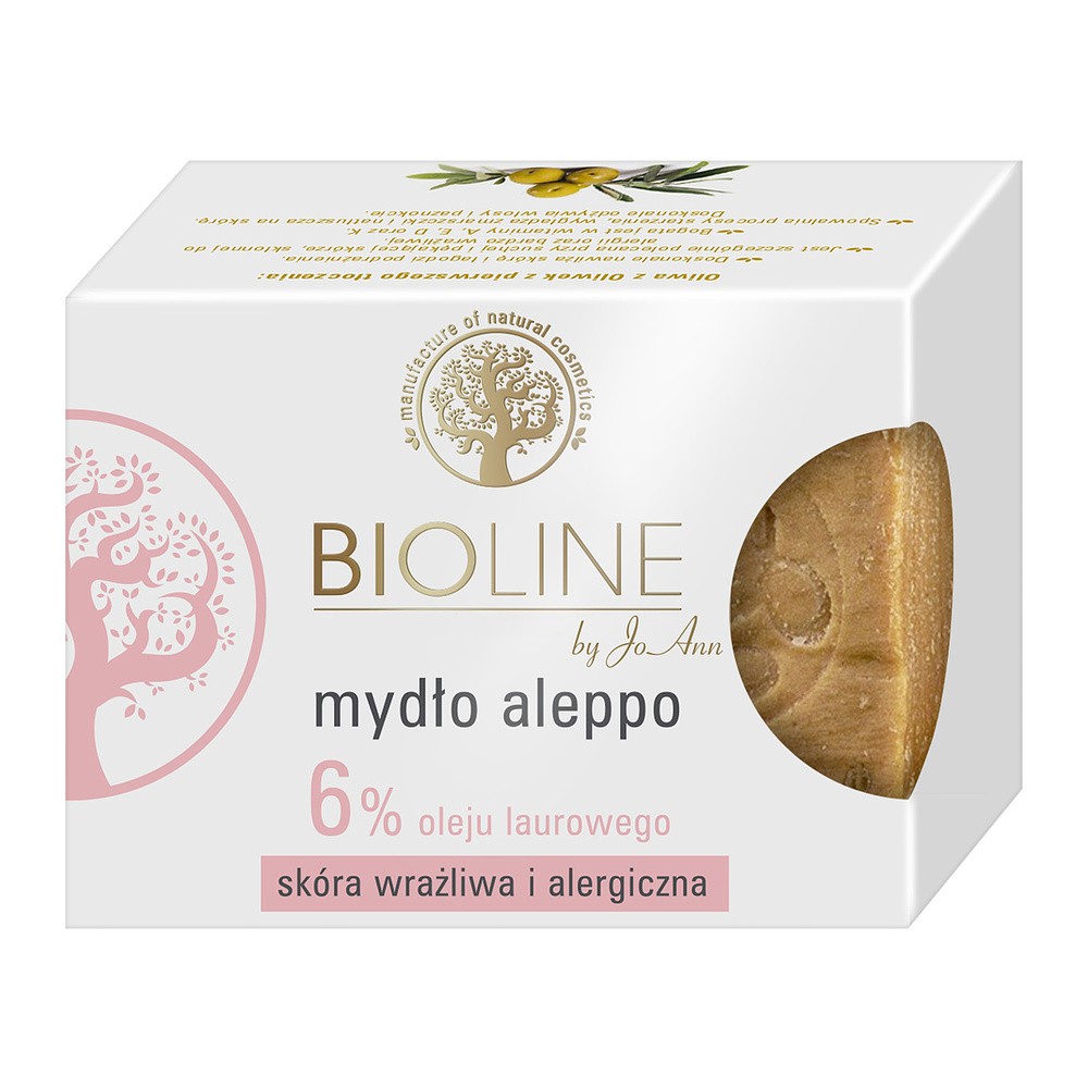 Bioline Mydło aleppo 6% oleju laurowego