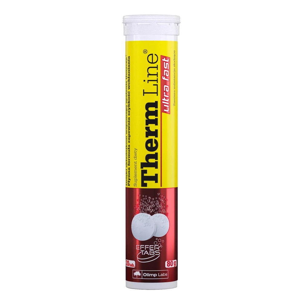 Olimp THERM LINE ULTRA FAST O smaku pomarańczowym 20 tabl