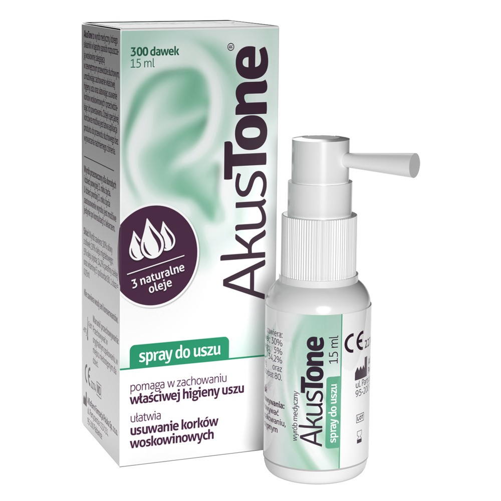 Aflofarm Akustone spray do uszu 15 ml 9081162