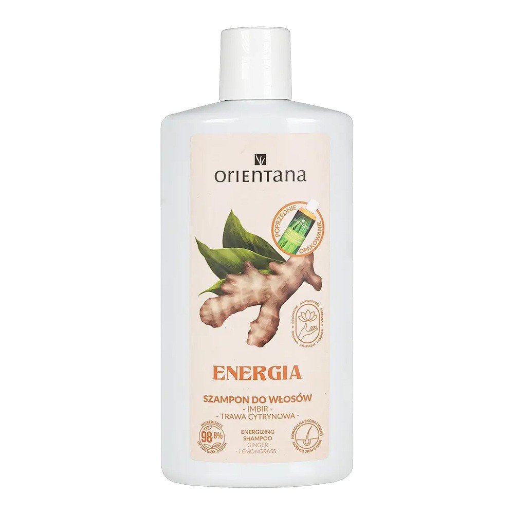 Orientana Ajurwedyjski szampon imbir i trawa cytrynowa 210 ml