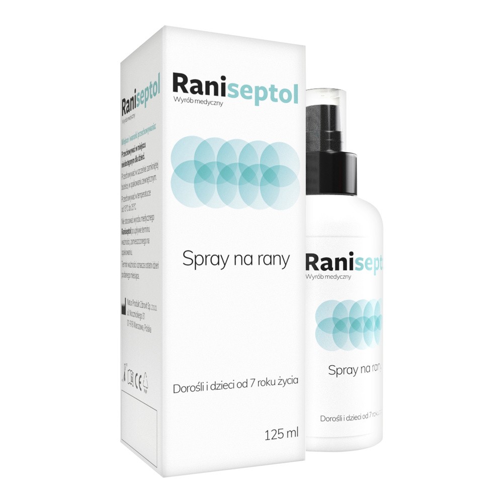 NATUR PRODUKT Raniseptol spray na rany 125 ml |  OD 199 PLN!