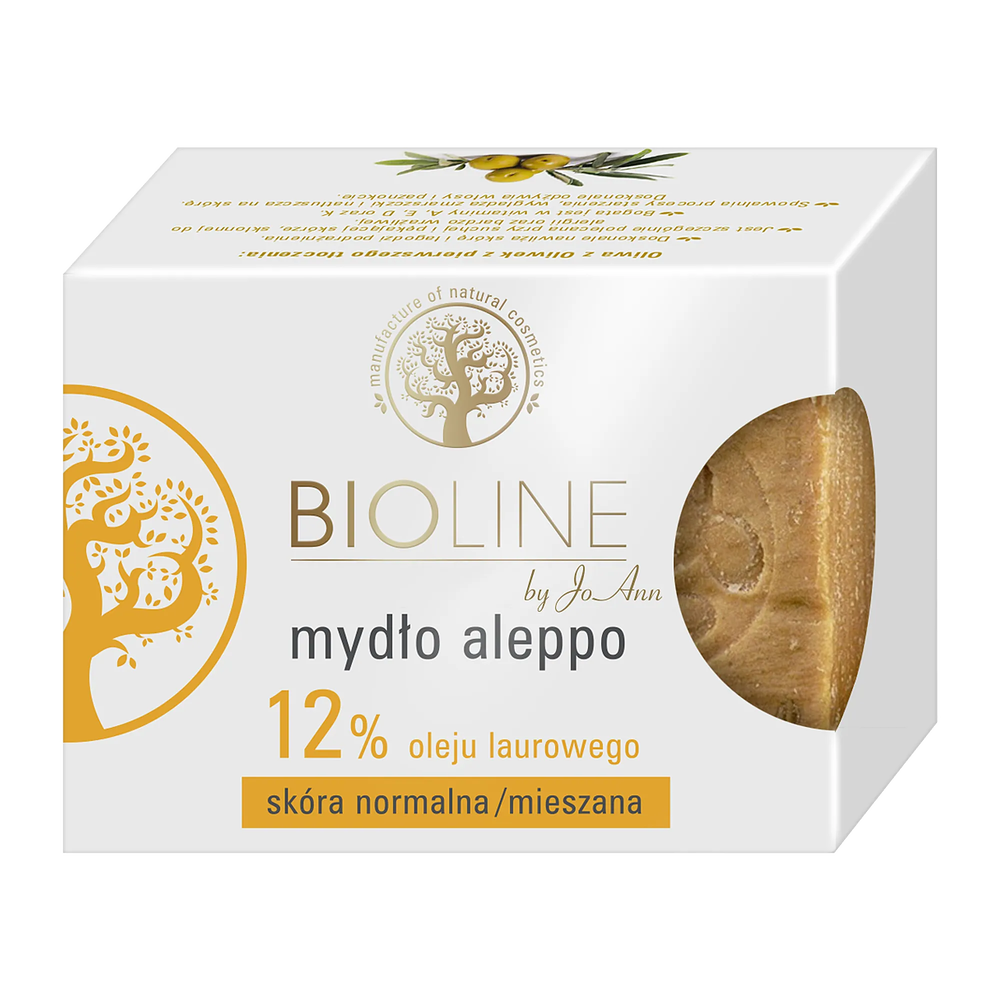 BIOLINE Bioline mydło Aleppo 12% oleju laurowego 200 g dostępne ostatnie sztuki