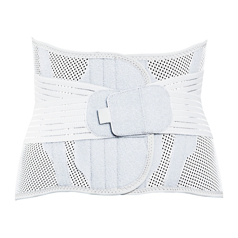 Qmed Premium S, gorset lędźwiowo-krzyżowy, jasnoszary, rozmiar XL