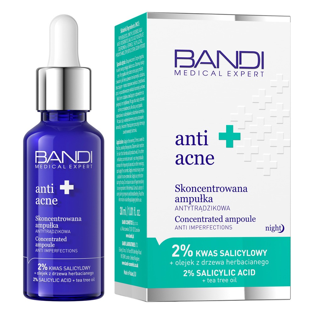 Bandi Bandi Medical Expert Anti Acne skoncentrowana ampułka antytrądzikowa 30ml
