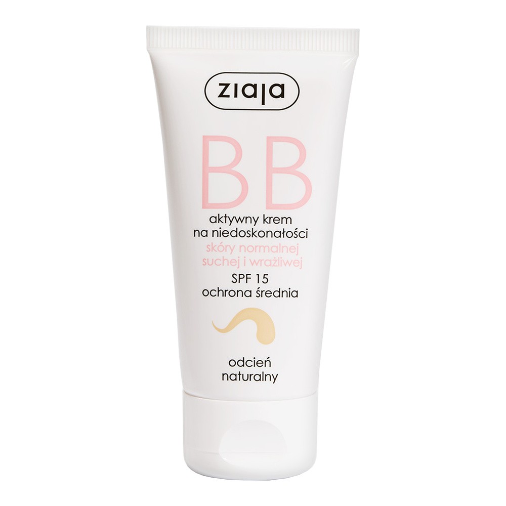 Ziaja BB krem do skóry normalnej, suchej i wrażliwej odcień naturalny 50 ml