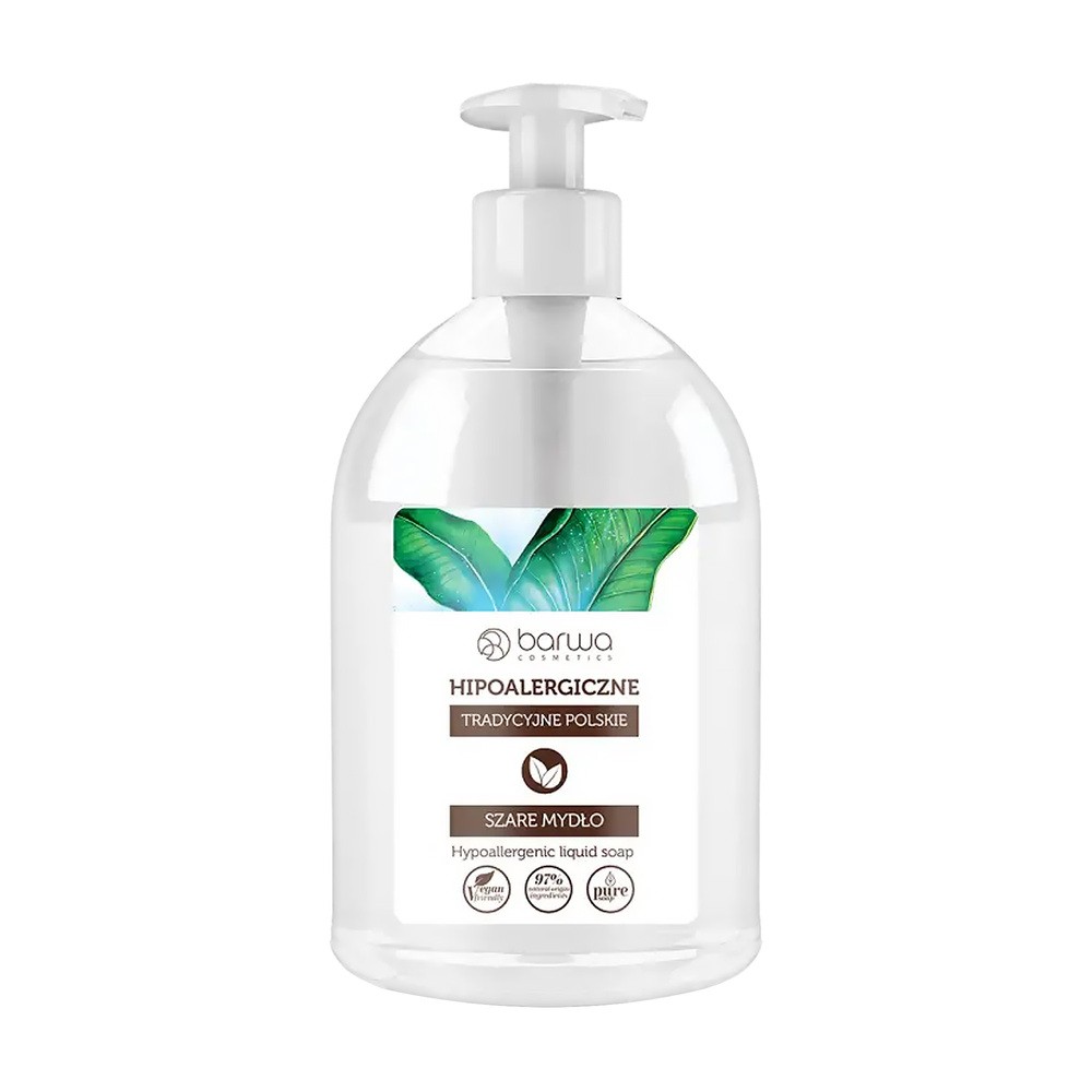 Barwa TRADYCYJNE POLSKIE SZARE MYDŁO W PŁYNIE 500 ML