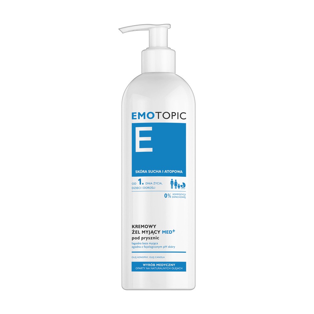 Pharmaceris Ranieri EMOTOPIC Kremowy żel pod prysznic 400ml