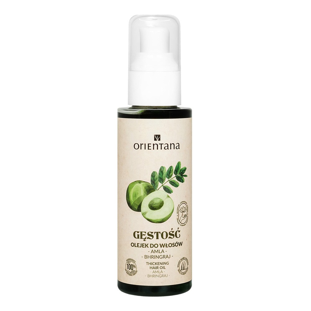 Orientana Ajurwedyjski Olejek do włosów AMLA i BHRINGRAJ, 105ml ORI06997 [5290784]