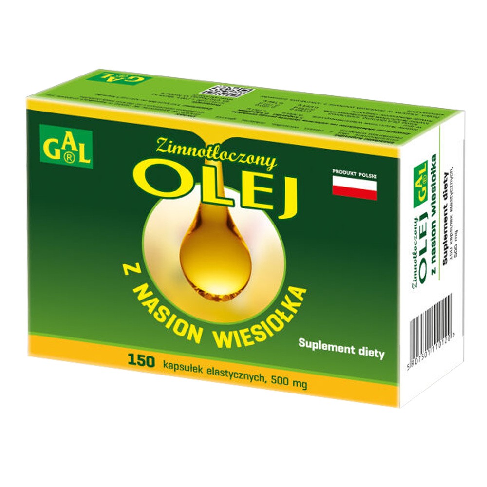 GAL Olej z nasion wiesiołka x 150 kaps