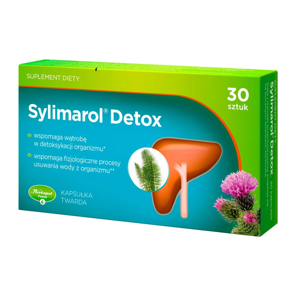 Herbapol POZNAŃ Sylimarol detox x 30 kaps