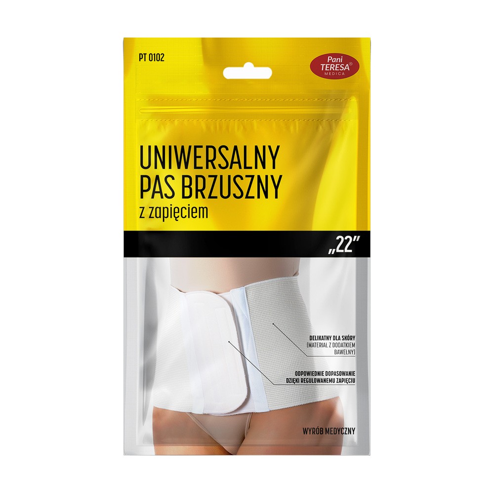Pani Teresa Uniwersalny pas brzuszny 22 M NN-SPT-PBUM-002