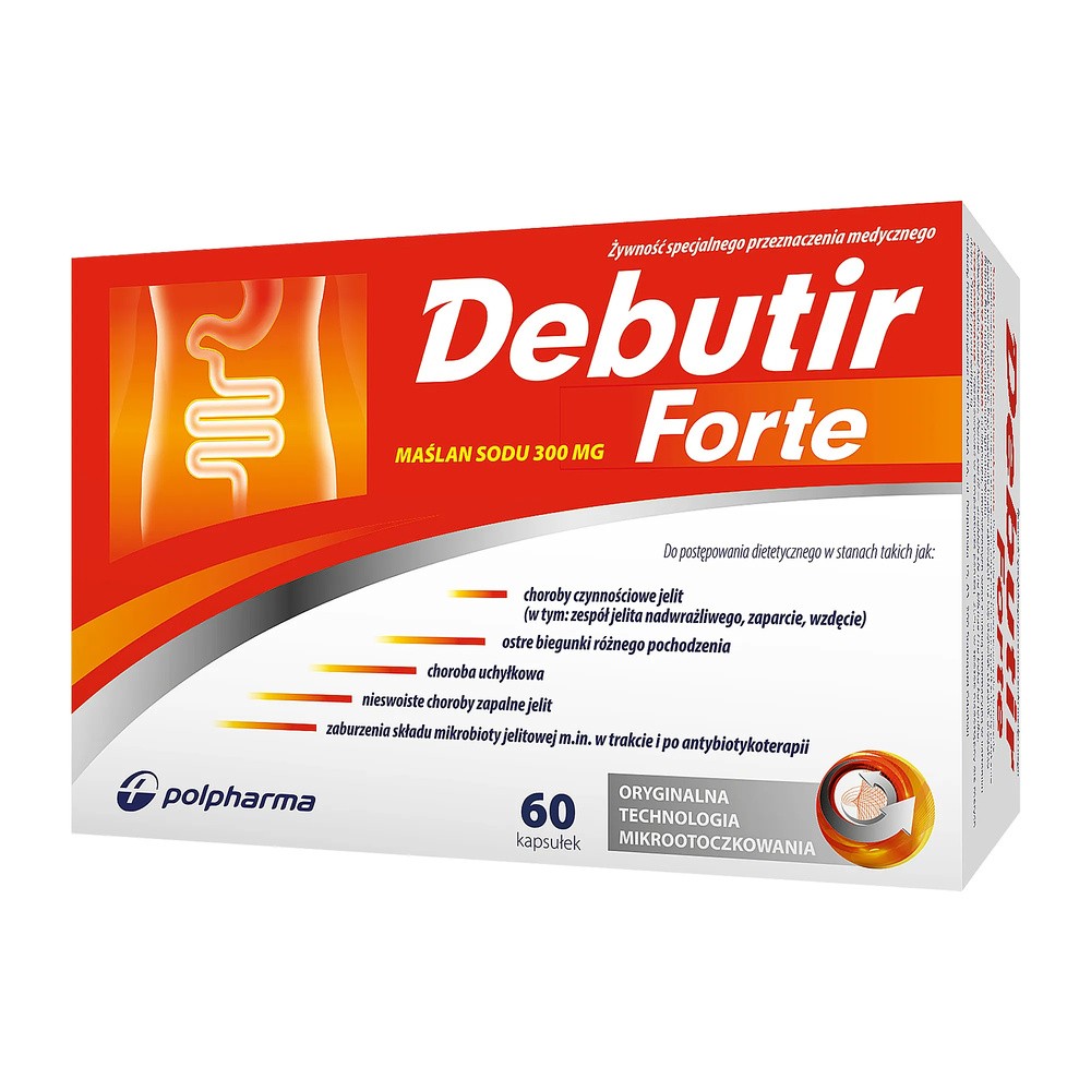 POLPHARMA Debutir Forte x 60 kaps