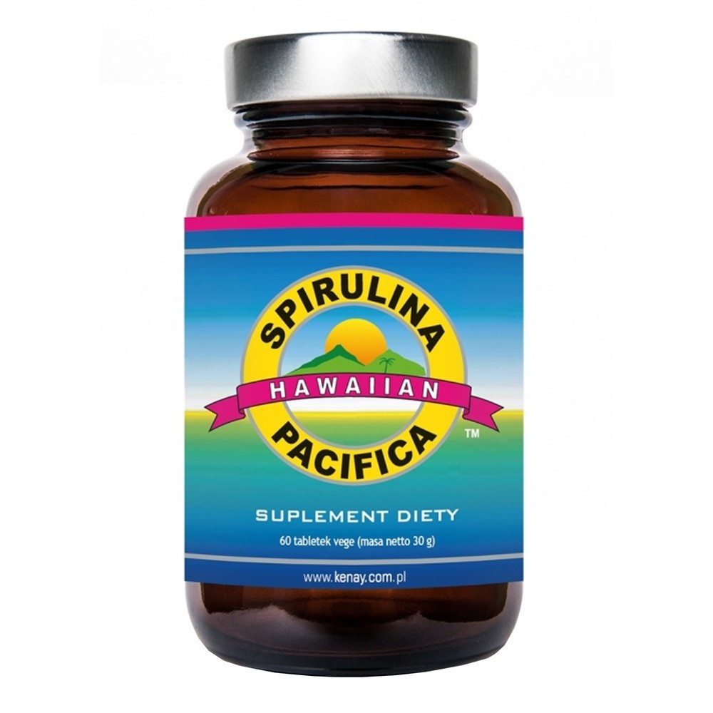 Cyanotech Spirulina Pacifica hawajska 500 mg 60 tabletek
