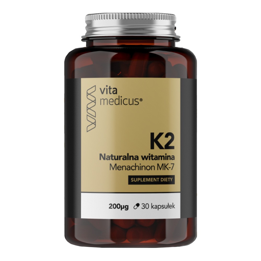 HERBAMEDICUS Vitamedicus naturalna witamina K2 MK-7 x 30 kaps