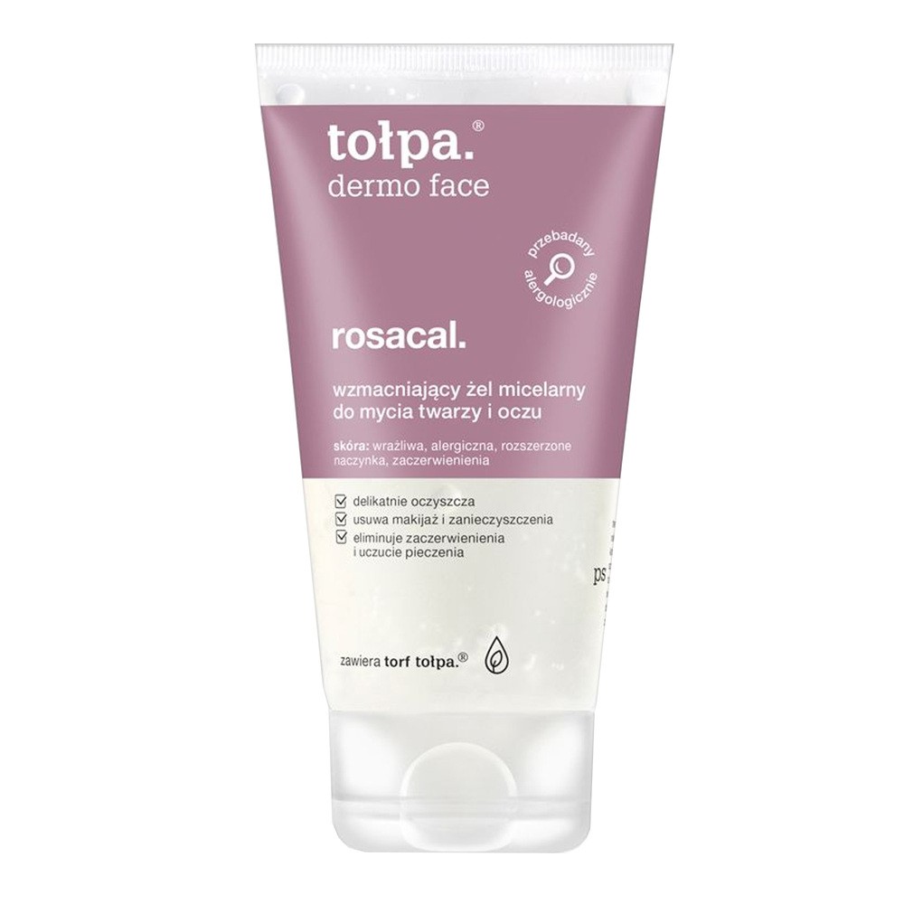 Tołpa Huminea Rosacal delikatny żel micelarny do mycia twarzy i oczu 150ml