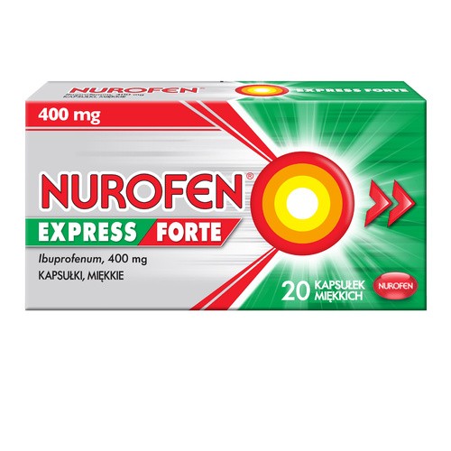 RECKITT BENCKISER NUROFEN FORTE EXPRESS 20 kaps.