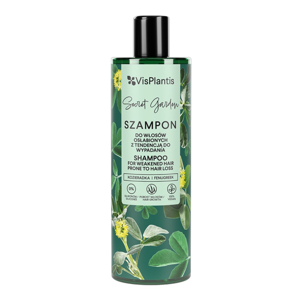 Vis Plantis Herbal Vital Care Szampon do włosów z tendencją do wypadania Kozieratka Czarna Rzepa Skrzyp 400 ml