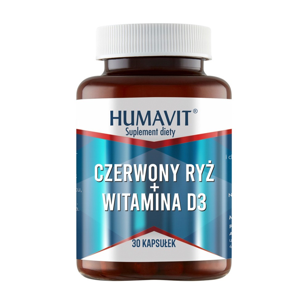 VARIA HUMAVIT Czerwony ryż + Witamina D3 30 kaps 4994551