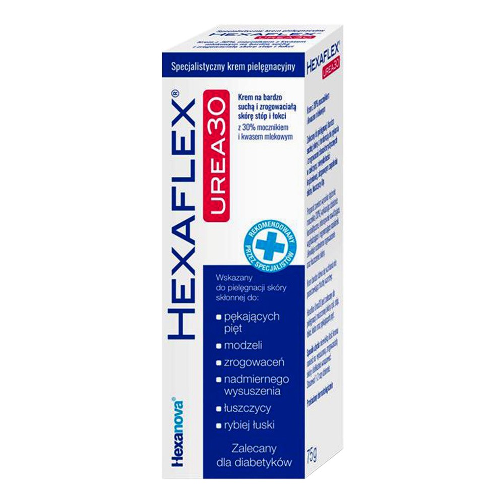 Hexaflex urea 30, krem na bardzo suchą i zrogowaciałą skórę, 75 ml |  !!! 7071708
