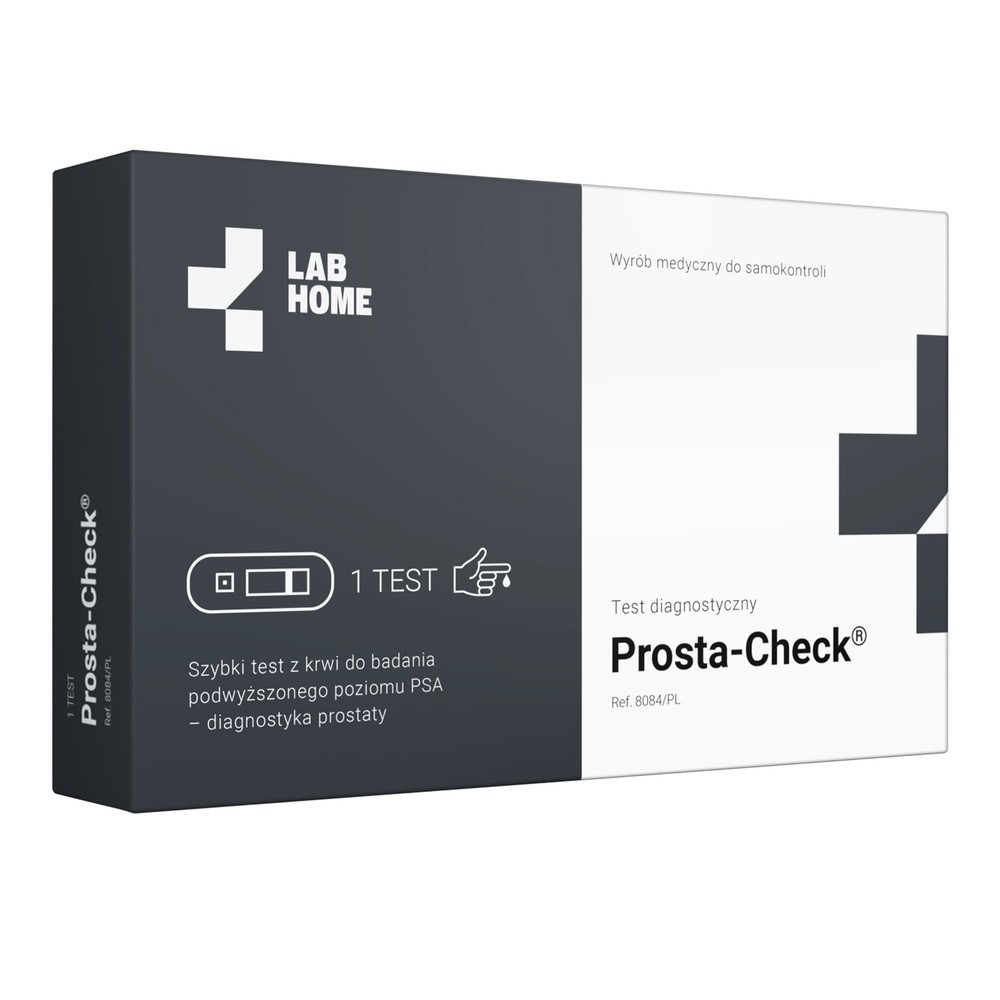 VedaLab Prosta Check test płytkowy do wykrywania poziomu antygenu prostaty 1 sztuka 1126348