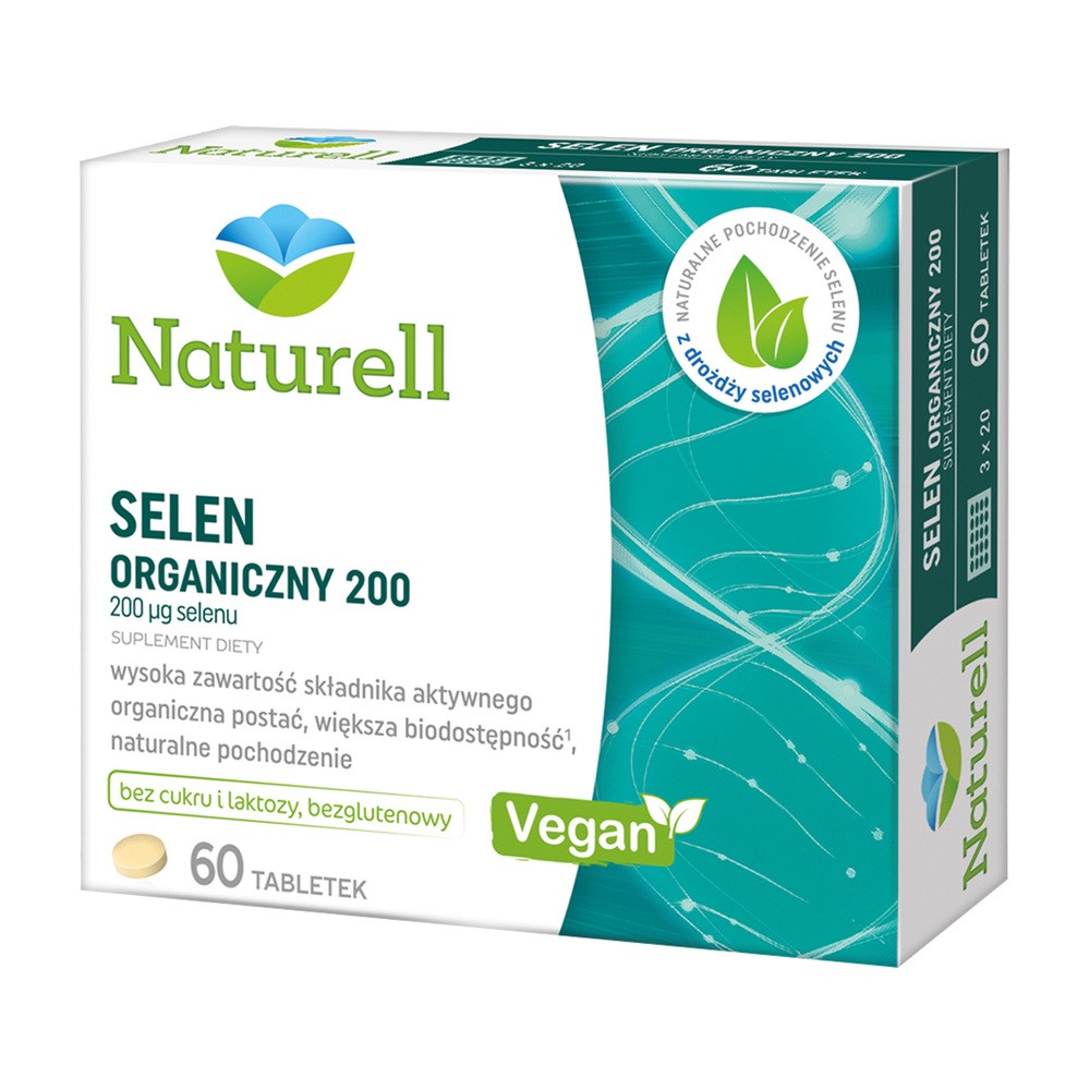 Naturell selen organiczny 200 x 60 tbl