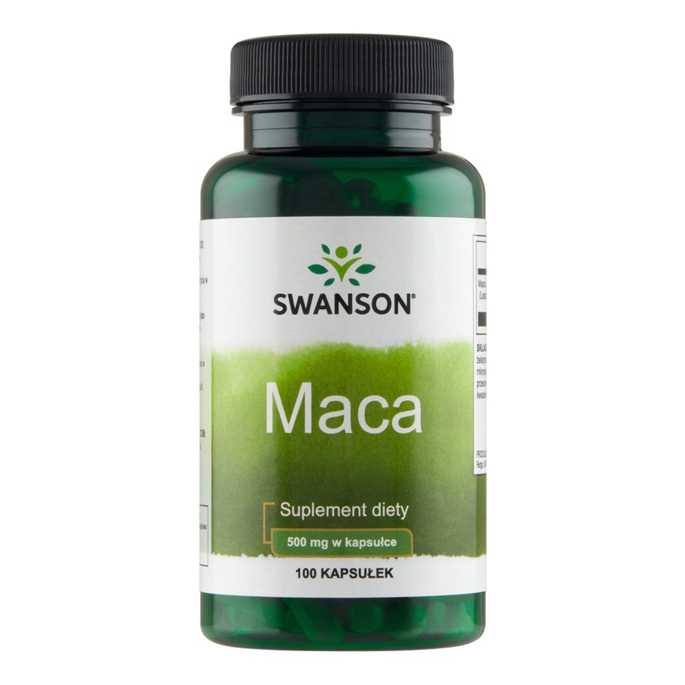 Swanson - Maca, 500 mg, 100 kapsułek