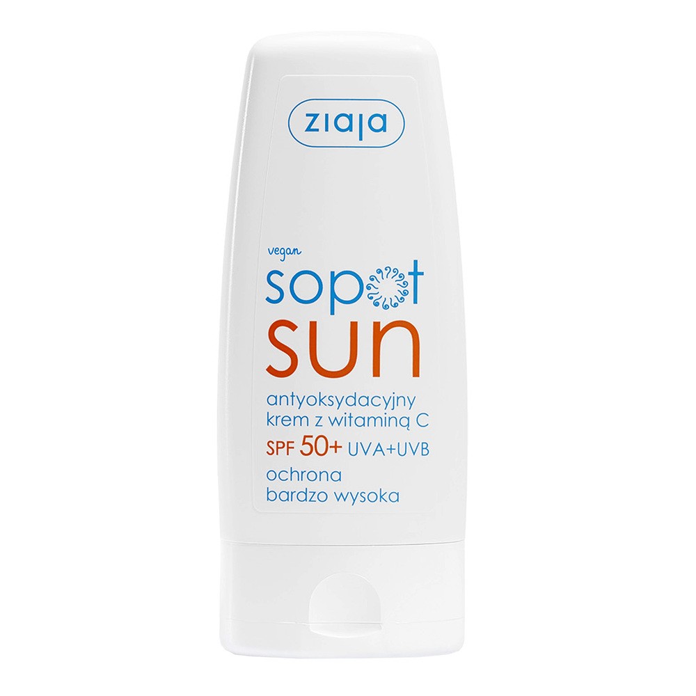 Ziaja Sopot Sun Krem Antyoksydacyjny z wit.C SPF50+  50ml