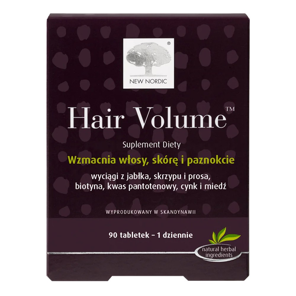 NEW NORDIC HAIR VOLUME 90 tabl 4171452