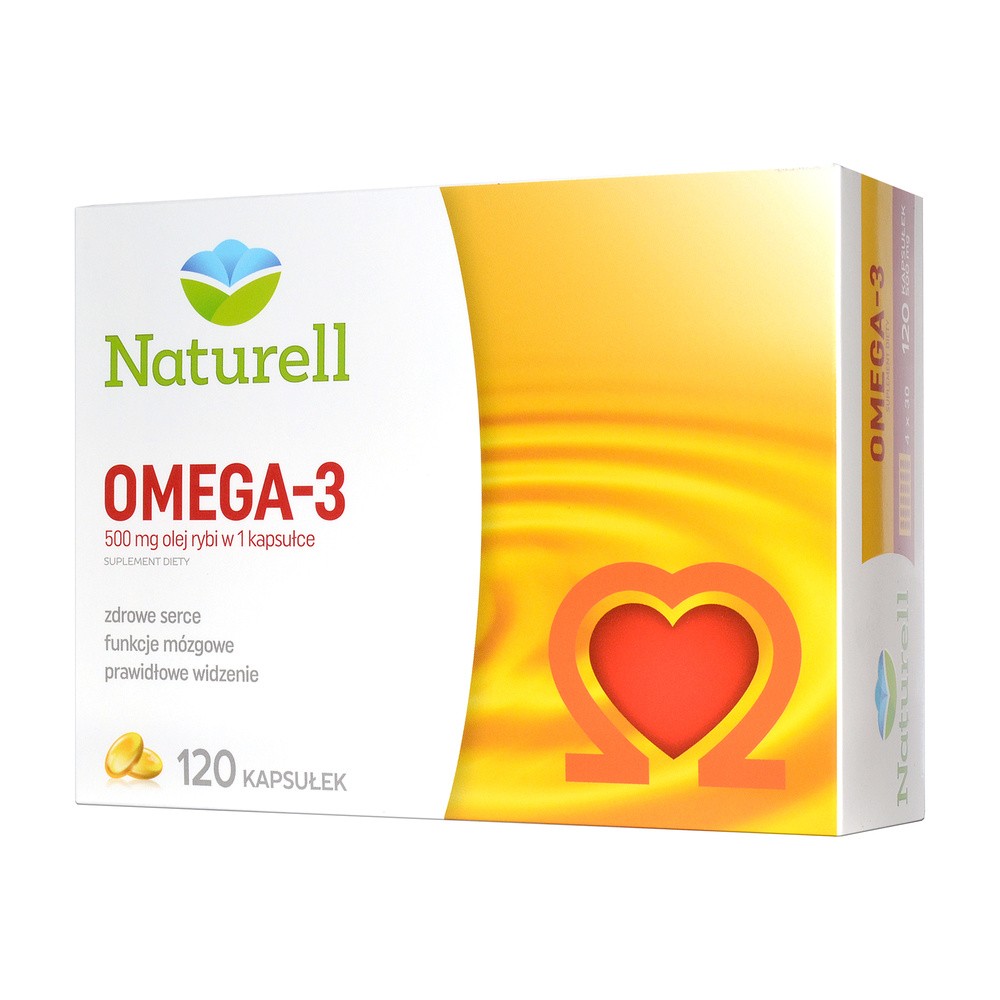 USP ZDROWIE Naturell Omega-3 x 120 kaps