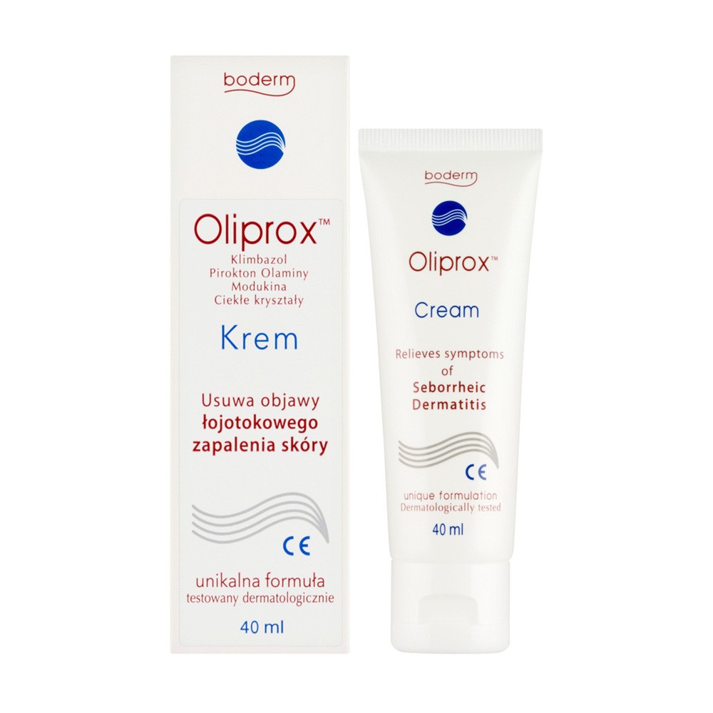DERMAPROFIL Oliprox krem do stosowania w łojotokowym zapaleniu skóry 40 ml