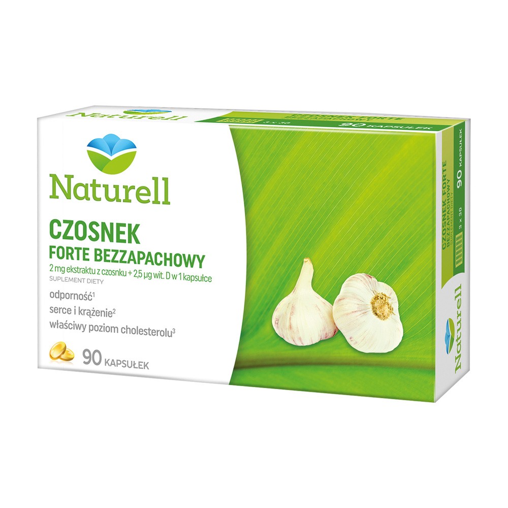 USP ZDROWIE Naturell Czosnek forte bezzapachowy x 90 kaps