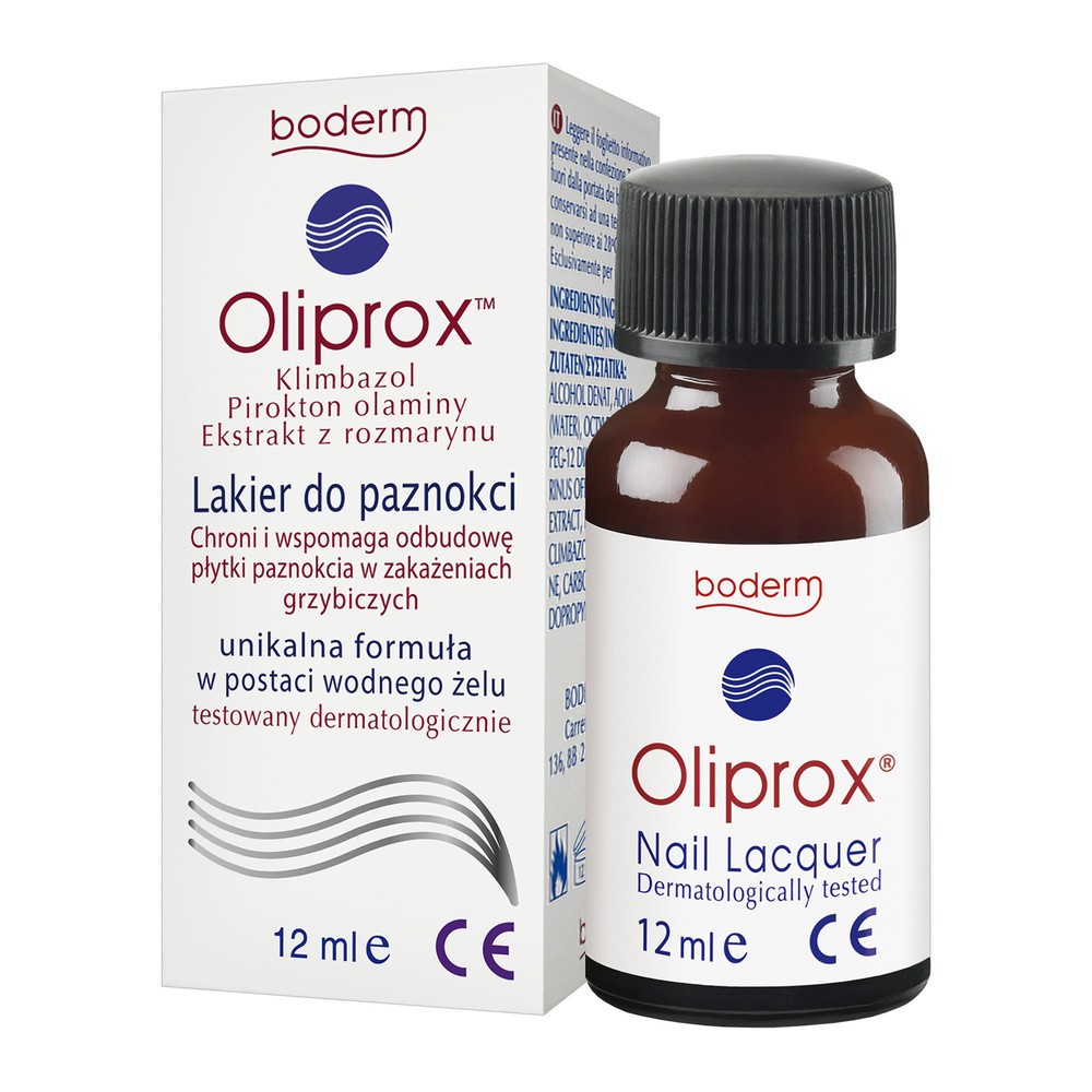 PBS OLIPROX Przeciwgrzybiczny lakier do paznokci 12 ml