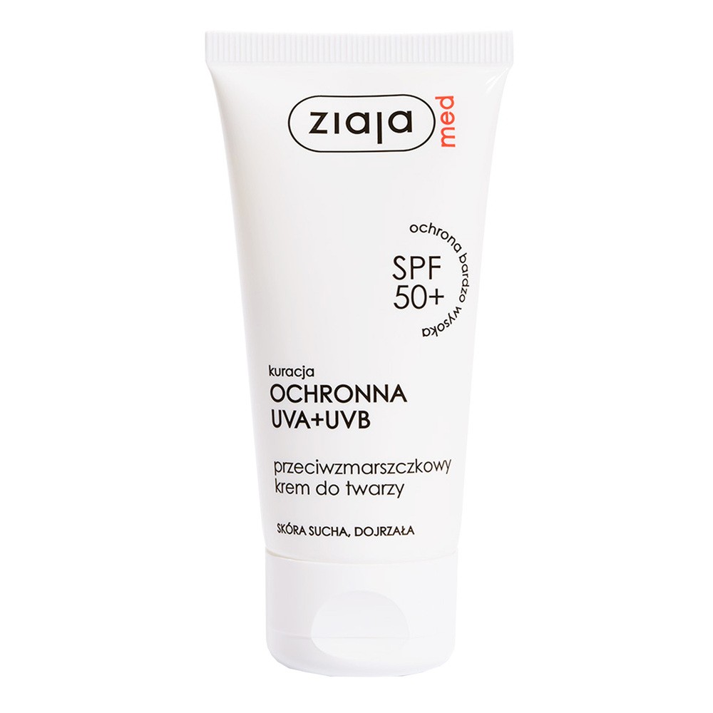 ZIAJA MED SPF 50+ PRZECIWZMARSZCZKOWY KREM 50ml