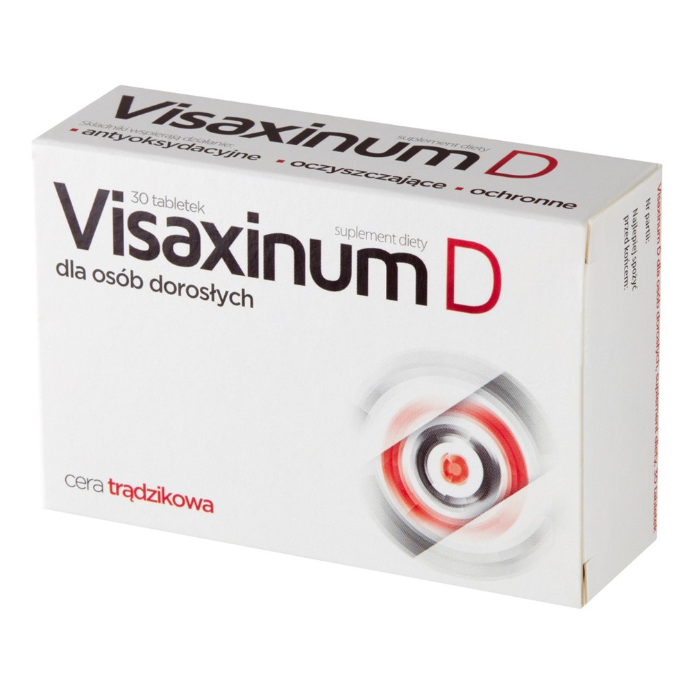 Aflofarm Visaxinum D dla osób dorosłych x30 tabletek