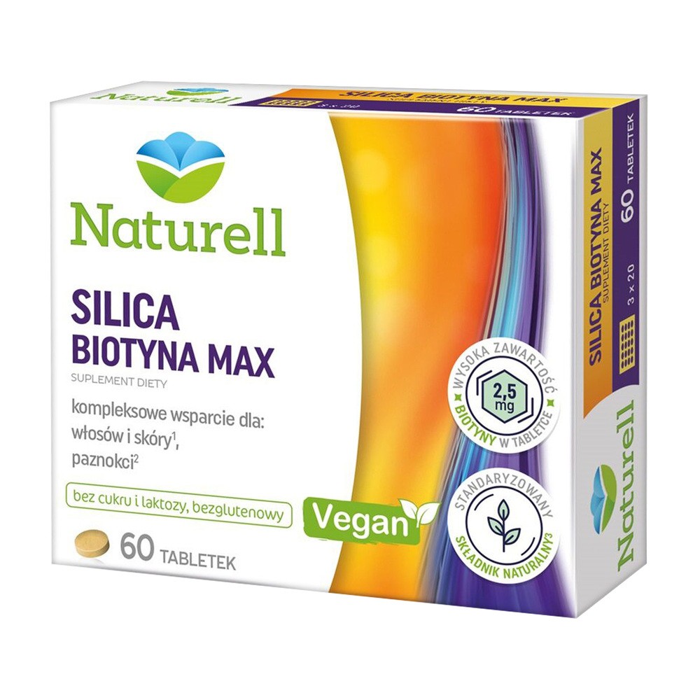Naturell silica biotyna max x 60 tbl