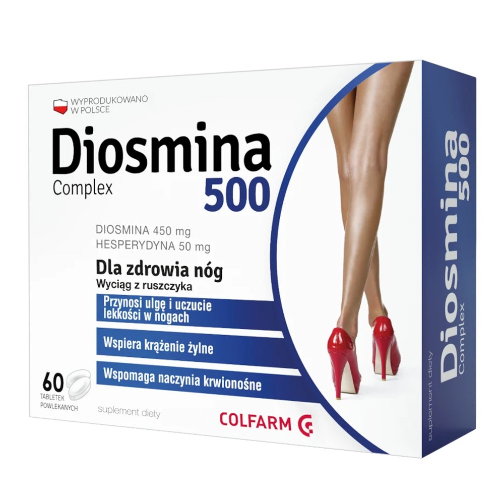 Colfarm Diosmina 500 complex 60 tabletek 3067361