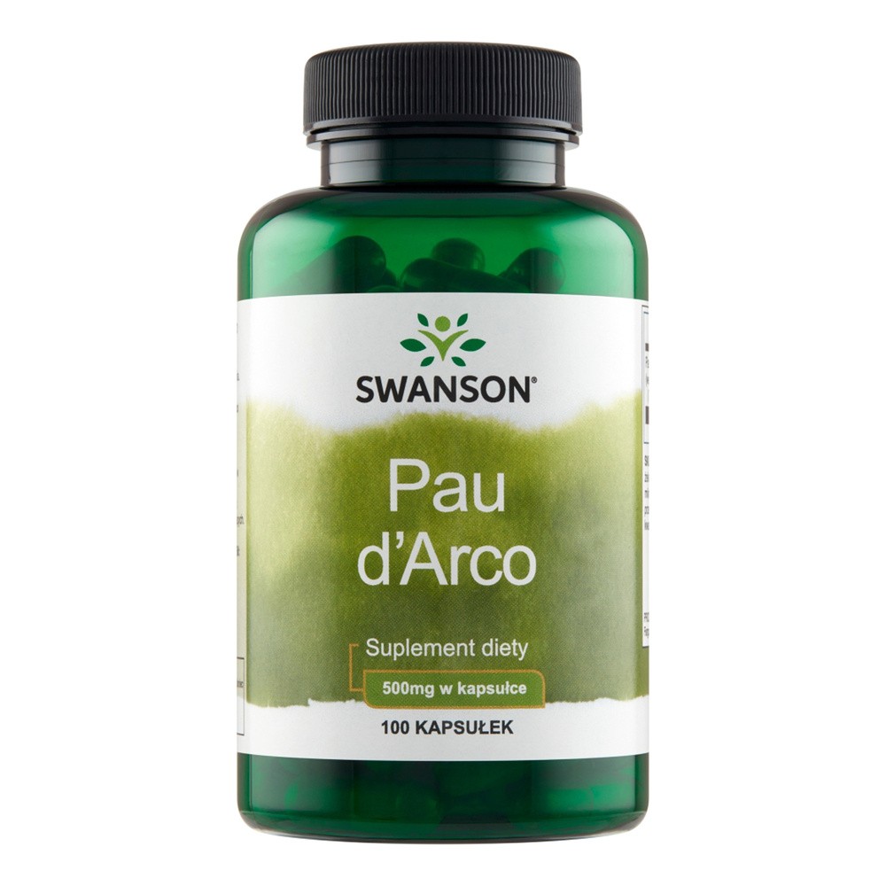 SWANSON Pau D'Arco 500 mg 100 kaps
