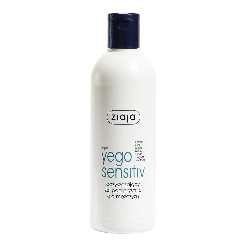Ziaja Yego Sensitiv oczyszczający żel pod prysznic dla mężczyzn 300 ml