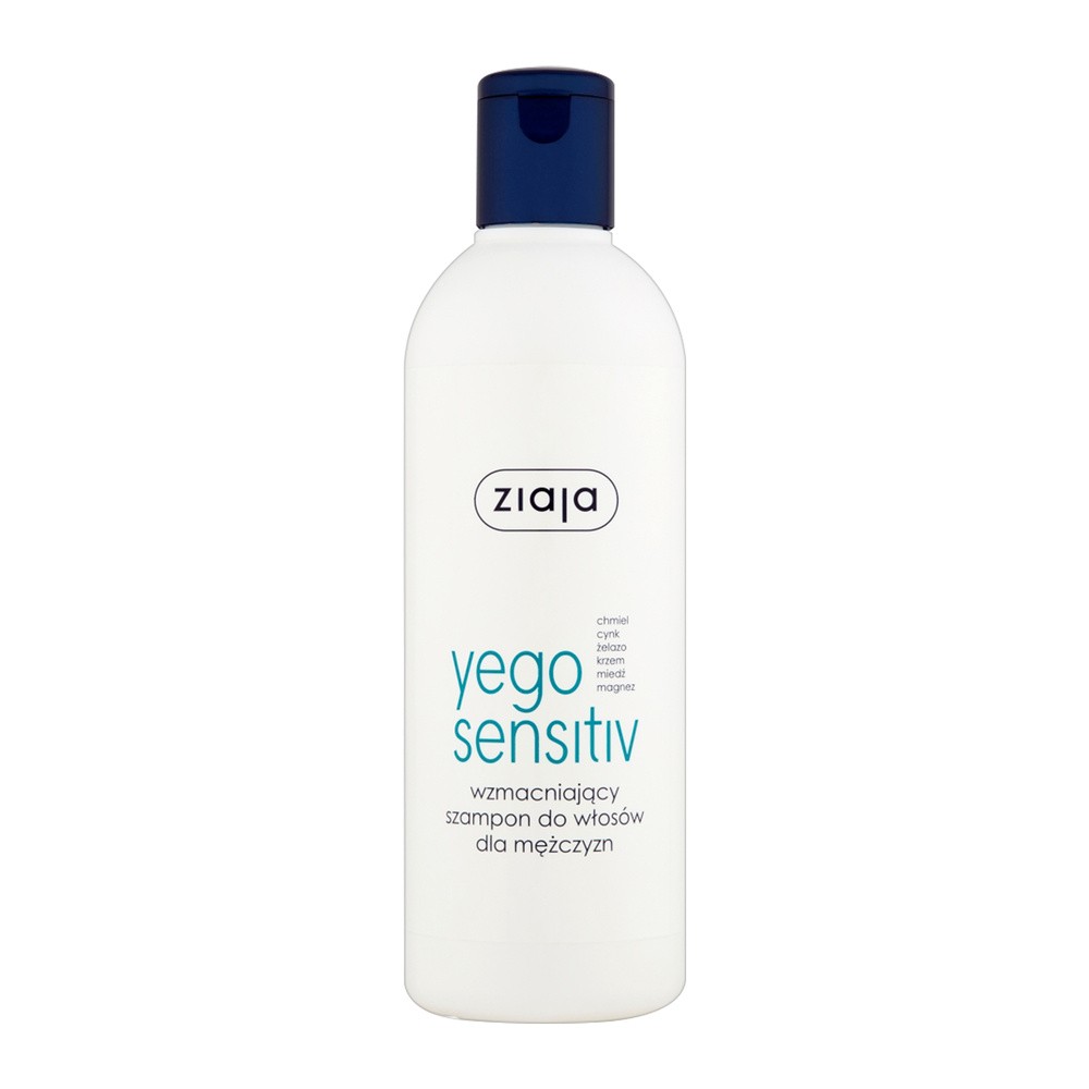 Ziaja Yego Sensitiv wzmacniający szampon do włosów dla mężczyzn 300ml