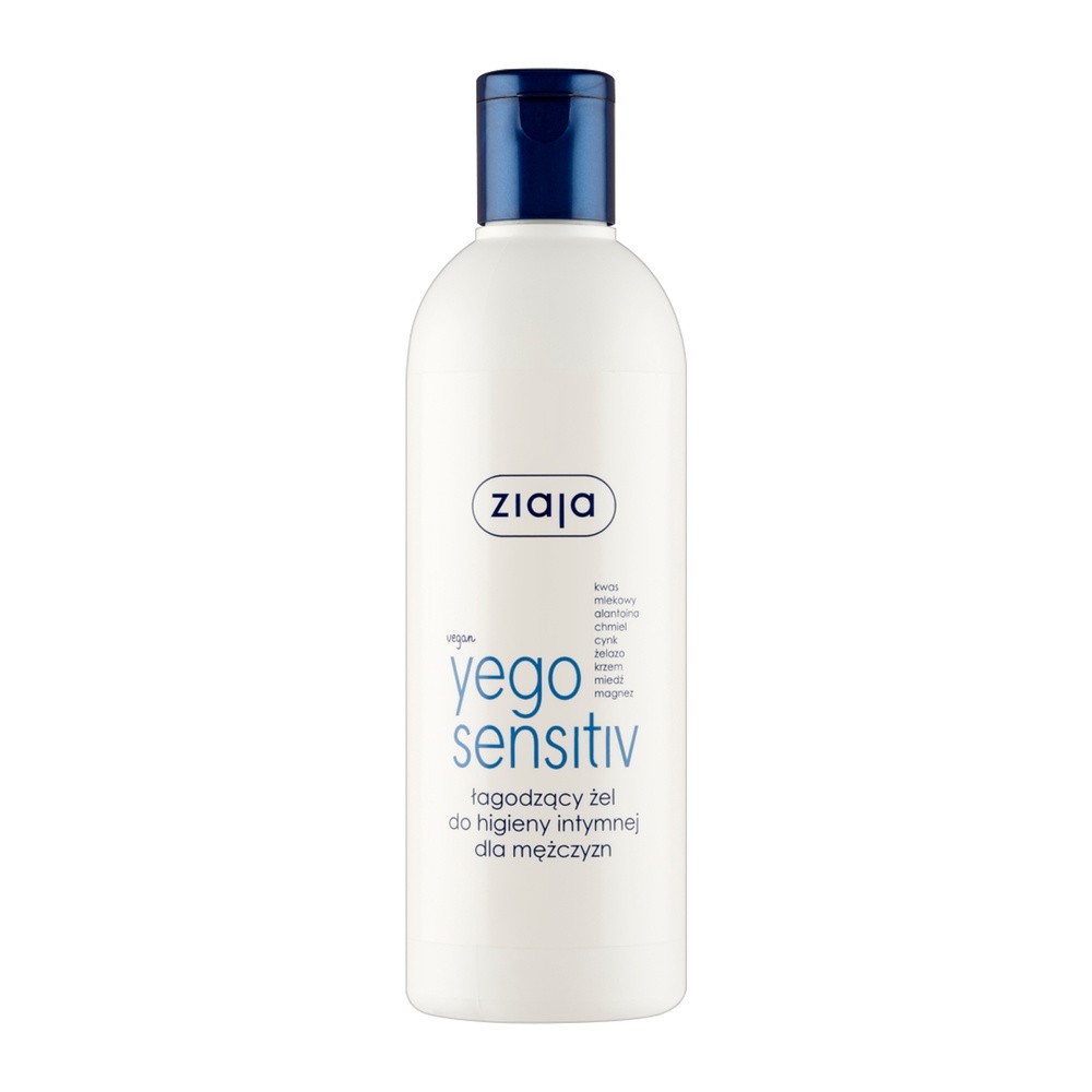 Opinie o Yego Sensitiv łagodzący żel do higieny intymnej dla mężczyzn 300ml