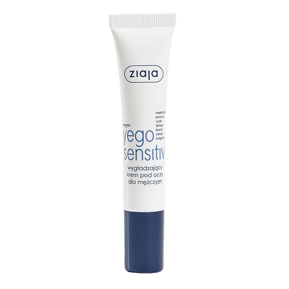 Ziaja LTD. Z.P.L. SP. Z 0.0. Yego Sensitiv wygładzający krem pod oczy dla mężczyzn 15 ml